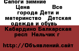 Сапоги зимние Skandia Tex › Цена ­ 1 200 - Все города Дети и материнство » Детская одежда и обувь   . Кабардино-Балкарская респ.,Нальчик г.